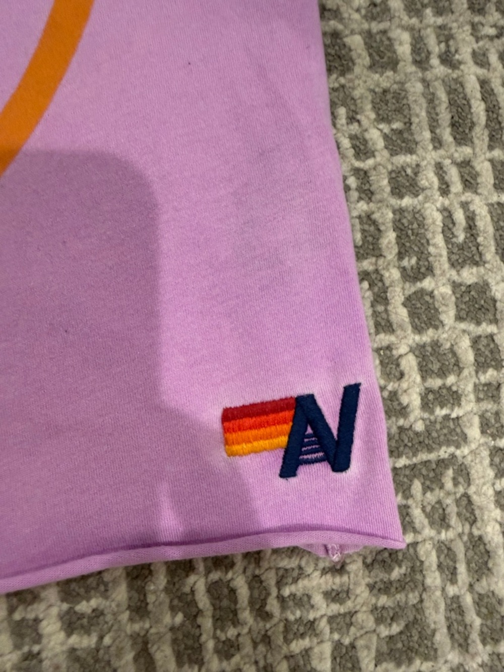 Aviator Nation Lilac Surf Logo Tee - Picture 4 of 8